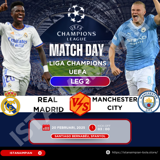 Pertandingan Real Madrid Vs Manchester City