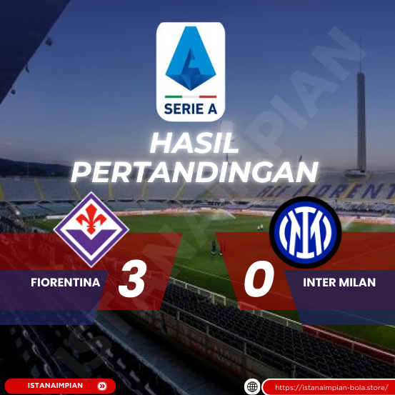 Hasil Fiorentina vs Inter Milan