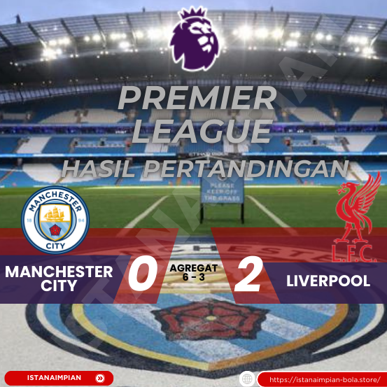 Hasil Manchester City vs Liverpool