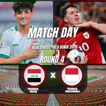 Timnas Indonesia vs Timnas Irak